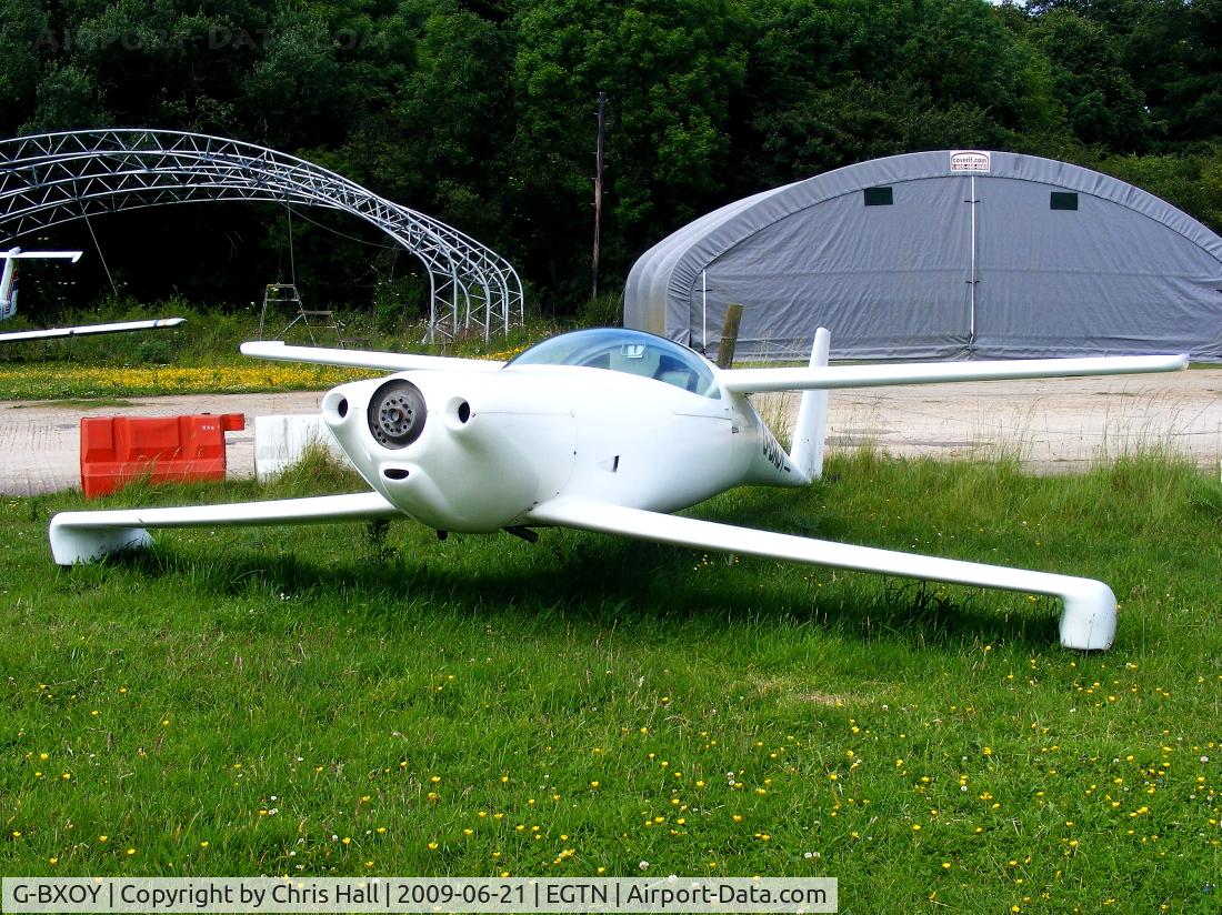 G-BXOY, 2000 QAC Quickie Q235 C/N PFA 094A-12183, at Enstone Airfield
