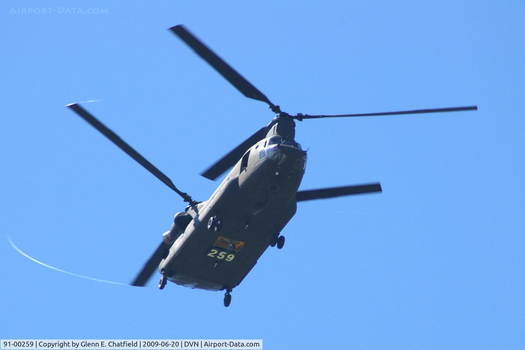 91-00259, Boeing Vertol CH-47D Chinook C/N M.3408, Quad Cities Air Show