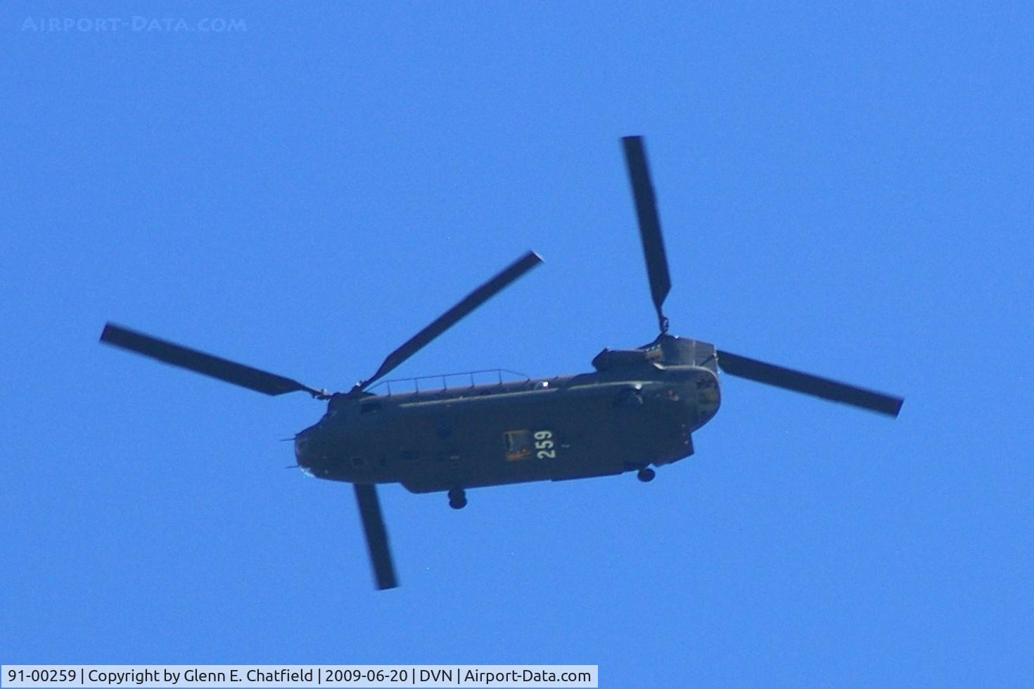 91-00259, Boeing Vertol CH-47D Chinook C/N M.3408, Quad Cities Air Show