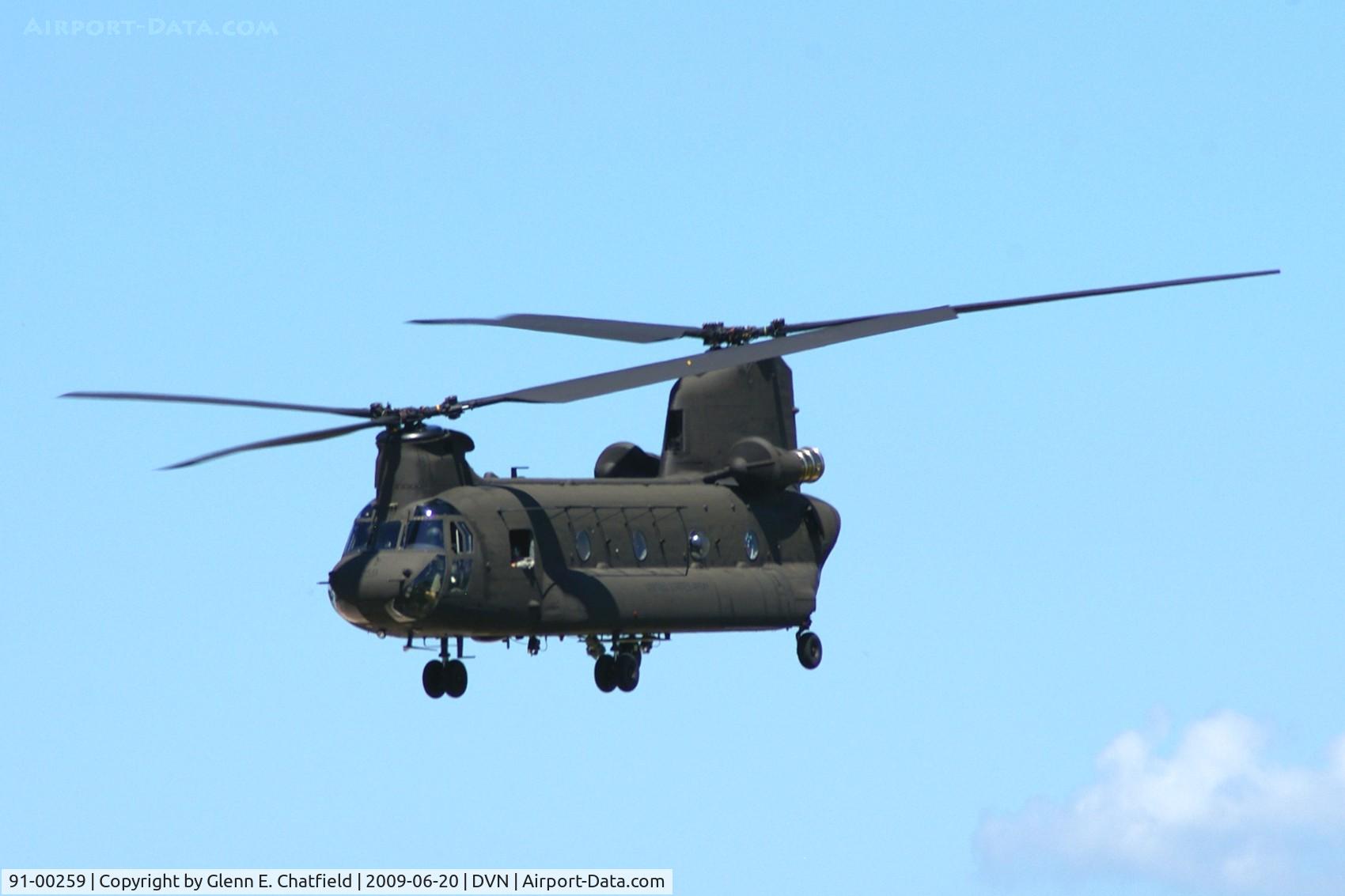 91-00259, Boeing Vertol CH-47D Chinook C/N M.3408, Quad Cities Air Show