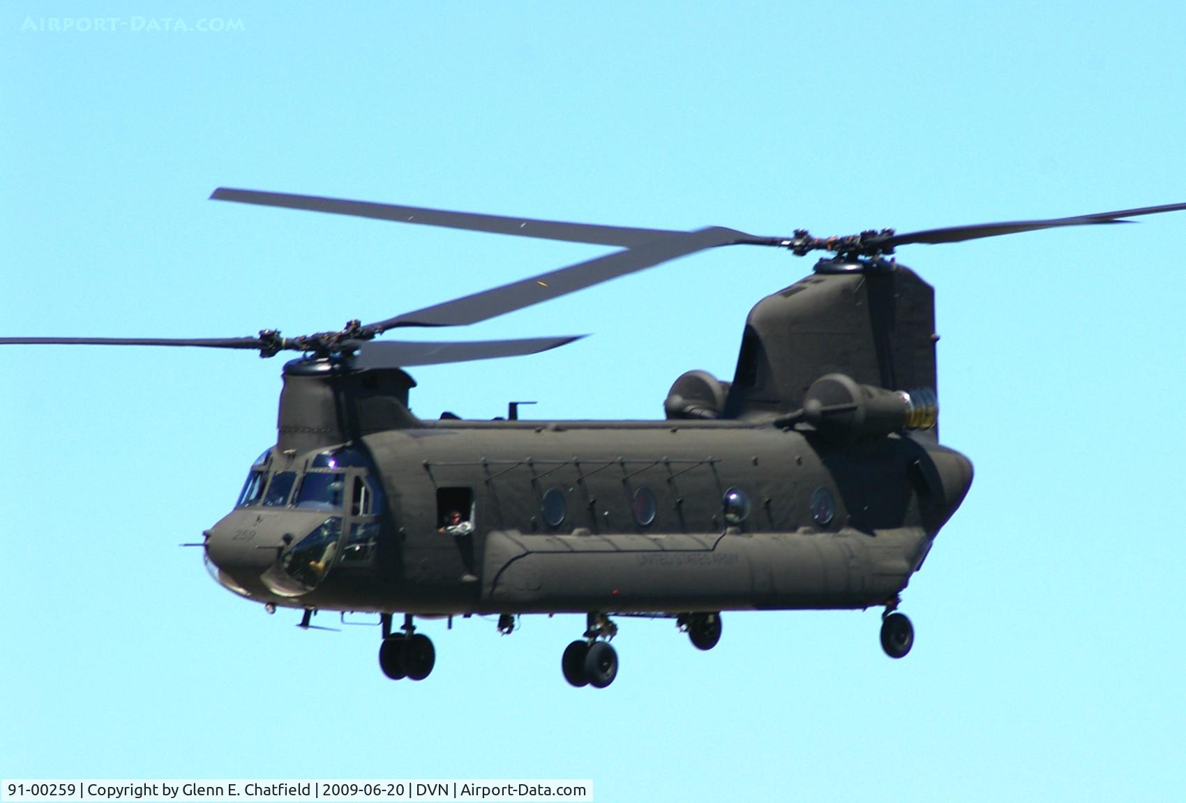91-00259, Boeing Vertol CH-47D Chinook C/N M.3408, Quad Cities Air Show