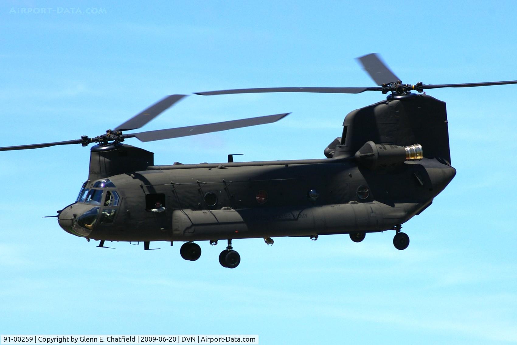 91-00259, Boeing Vertol CH-47D Chinook C/N M.3408, Quad Cities Air Show
