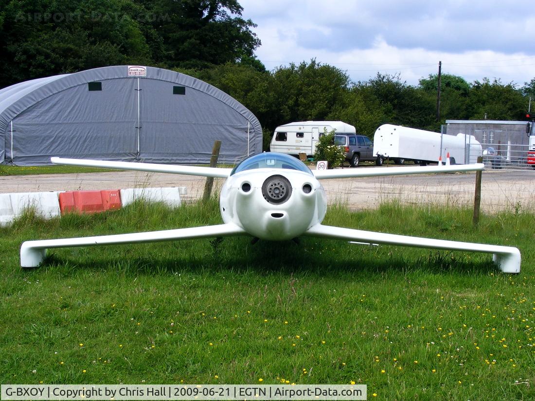 G-BXOY, 2000 QAC Quickie Q235 C/N PFA 094A-12183, at Enstone Airfield