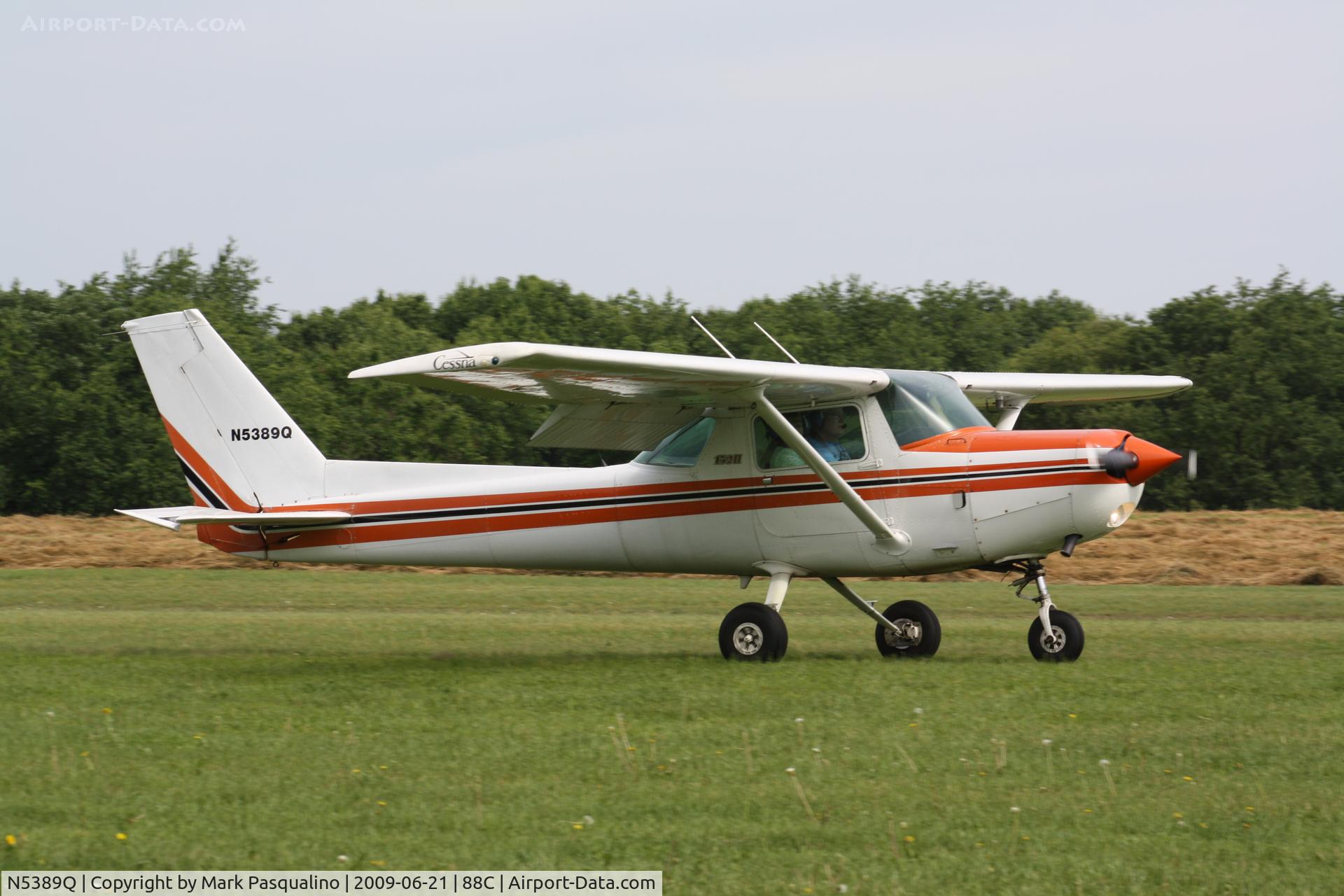 N5389Q, 1981 Cessna 152 C/N 15285107, Cessna 152