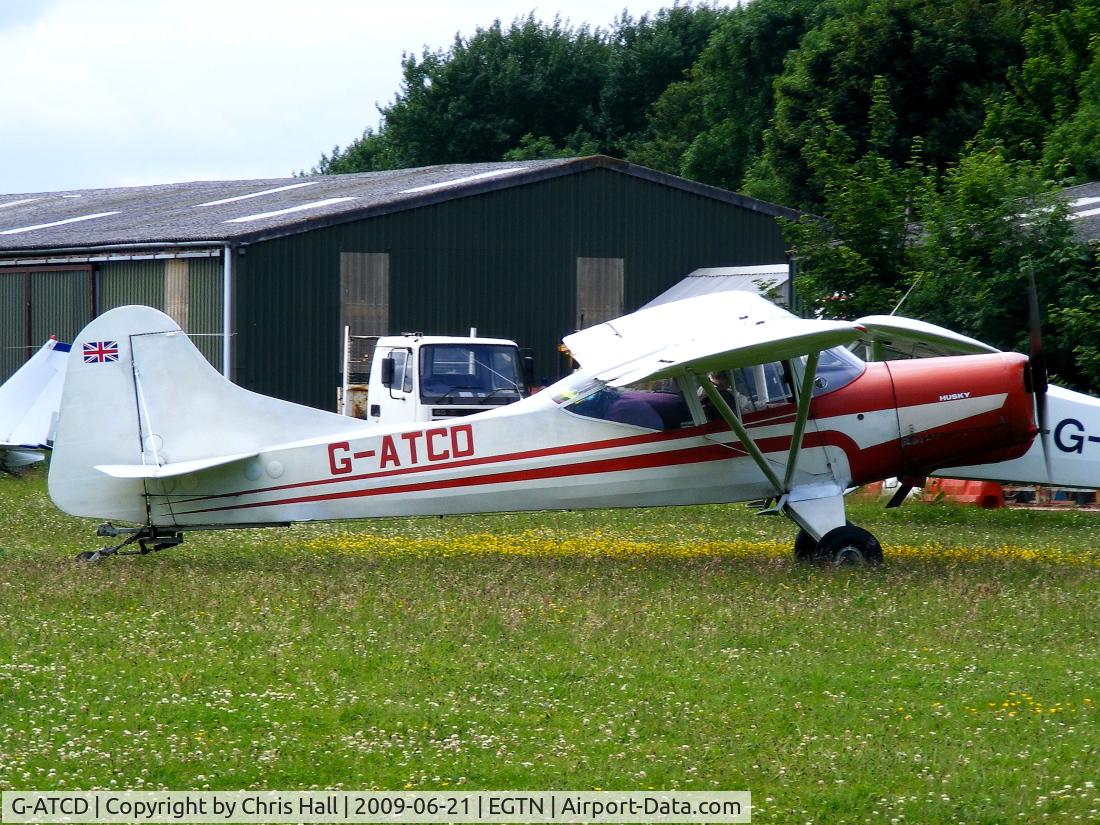 G-ATCD, 1965 Beagle D-5/180 Husky C/N 3683, at Enstone Airfield