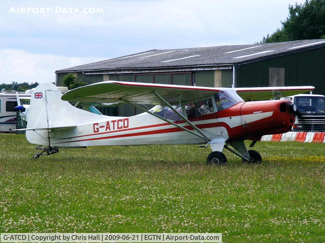 G-ATCD, 1965 Beagle D-5/180 Husky C/N 3683, at Enstone Airfield