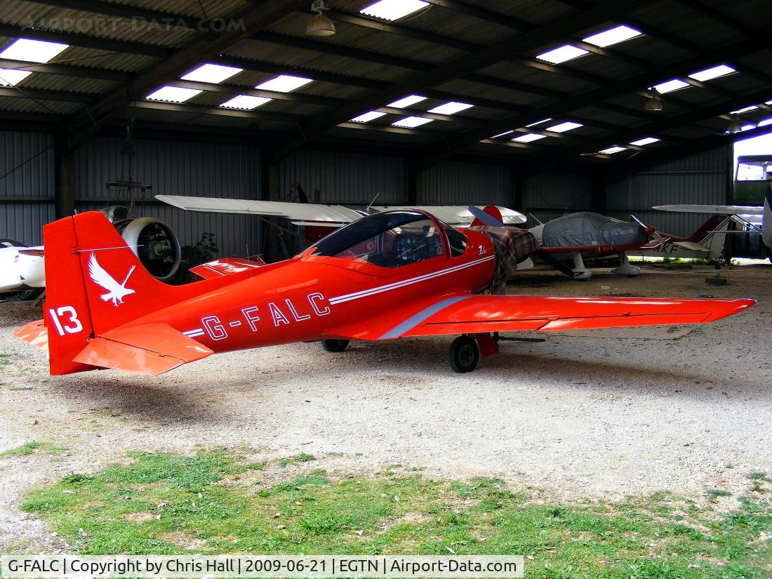 G-FALC, 1961 Aviamilano F-8L Falco Series 3 C/N 224, at Enstone Airfield, Previous ID: G-AROT