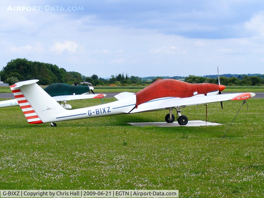 G-BIXZ, 1981 Grob G-109 C/N 6019, at Enstone Airfield, Previous ID: D-KGRO
