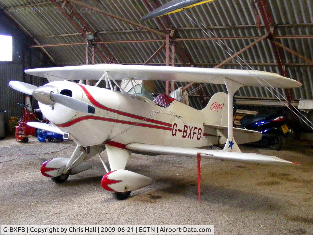 G-BXFB, 1971 Pitts S-1 Special C/N 9543, at Enstone Airfield, Previous ID: N77ZZ