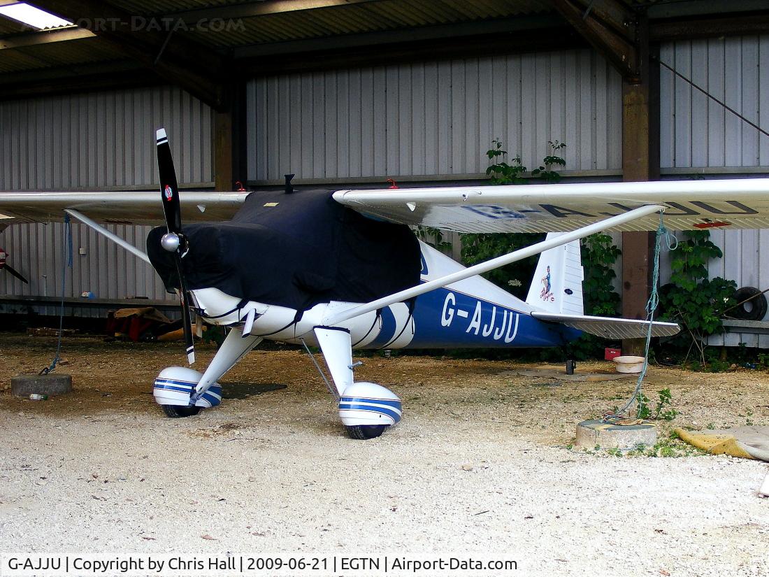 G-AJJU, 1946 Luscombe 8E Silvaire C/N 2295, at Enstone Airfield, Previous ID: N45768