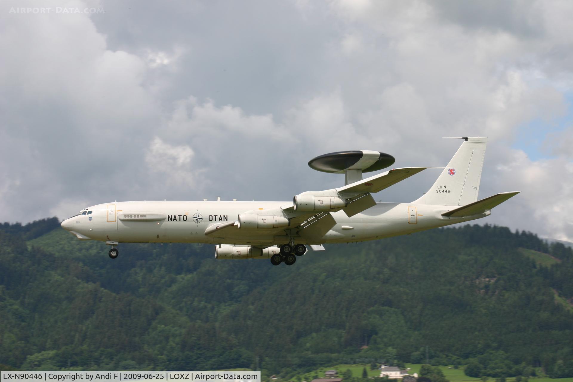 LX-N90446, 1982 Boeing E-3A Sentry C/N 22841, NATO Boeing E-3A Sentry