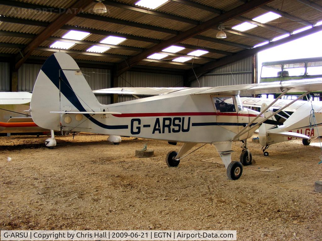 G-ARSU, 1961 Piper PA-22-108 Colt Colt C/N 22-8835, at Enstone Airfield, Previous ID: EI-AMI