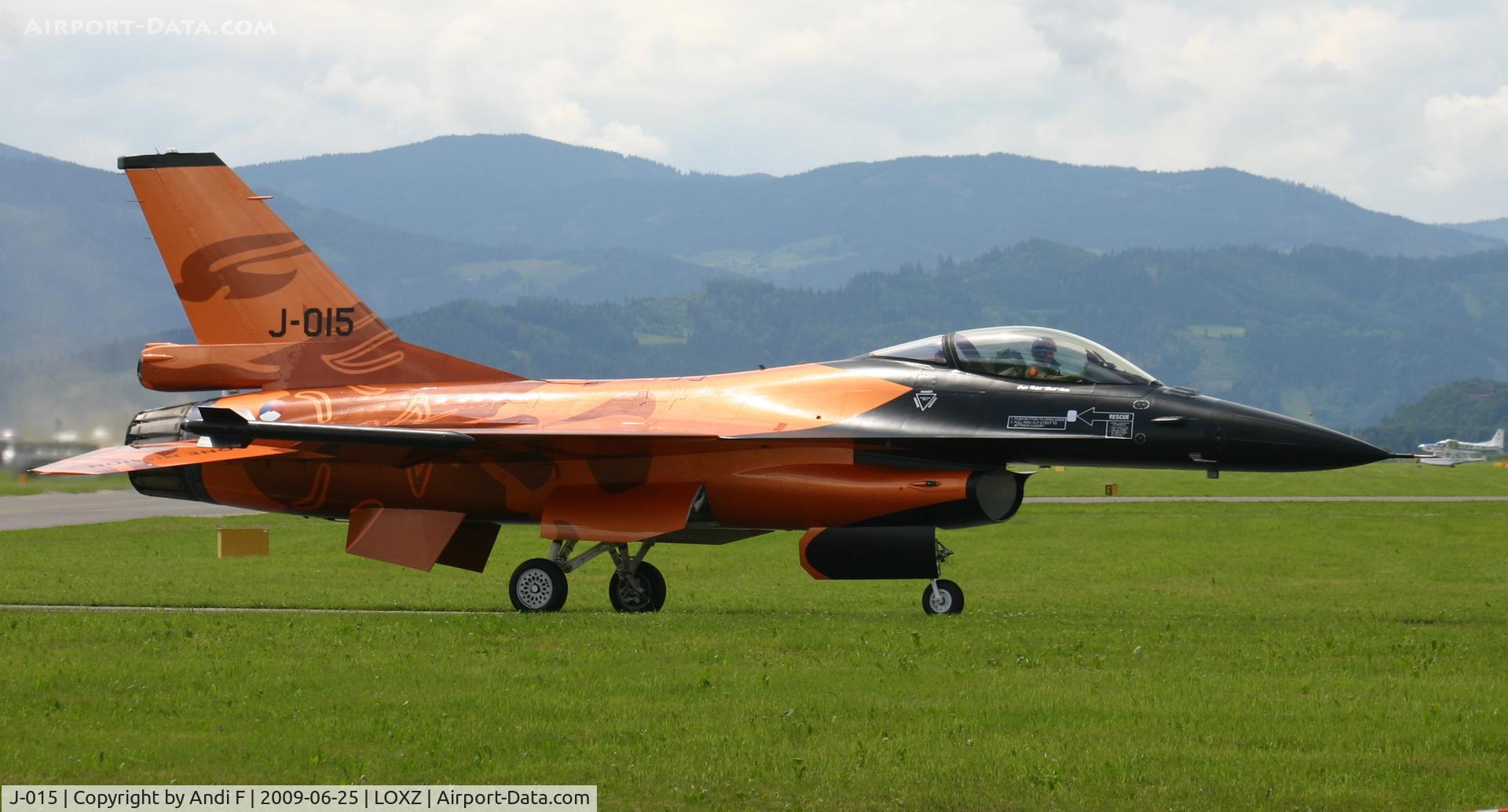 J-015, 1991 Fokker F-16A Fighting Falcon C/N 6D-171, F-16
