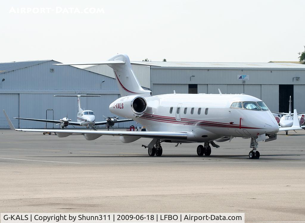 G-KALS, 2006 Bombardier Challenger 300 (BD-100-1A10) C/N 20106, Parked at the General Aviation area...