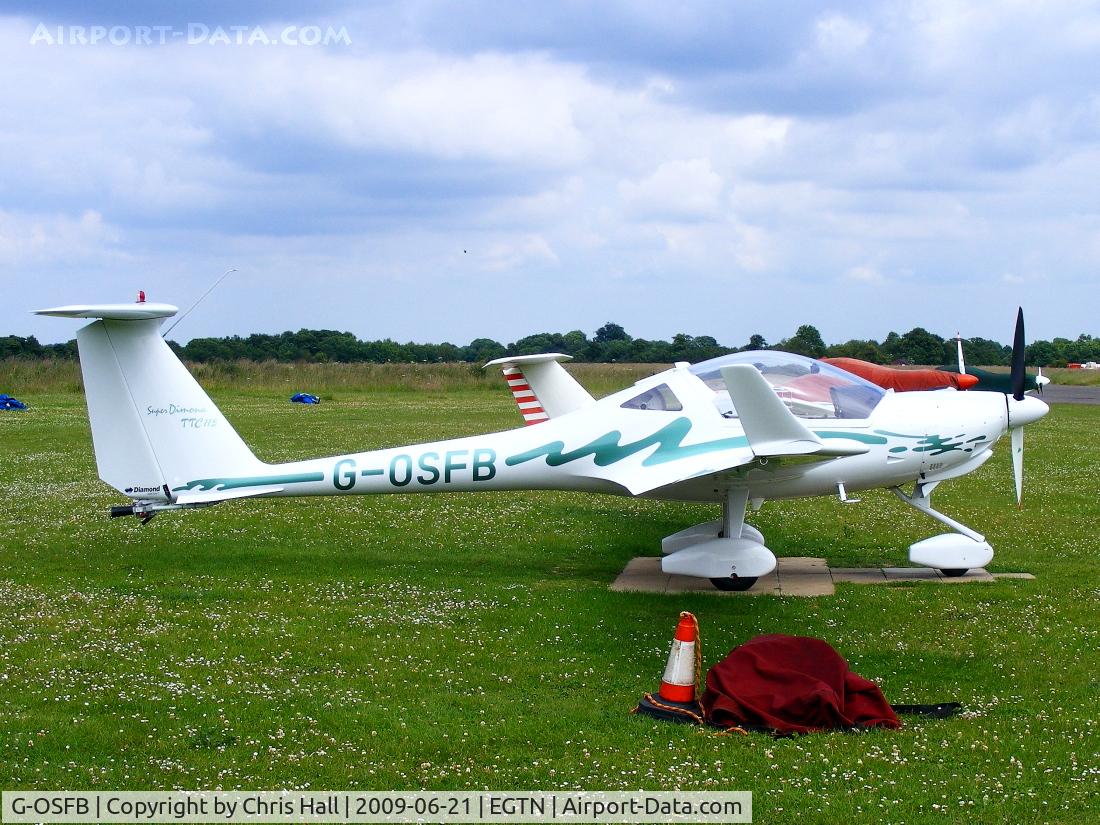 G-OSFB, 2008 Diamond HK-36TTC Super Dimona C/N 36807, Diamond HK 36 TTC