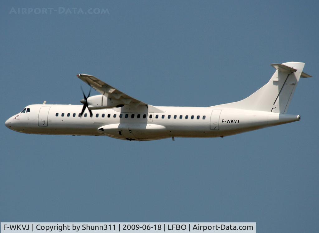 F-WKVJ, 1992 ATR 72-202 C/N 341, For flight test...
