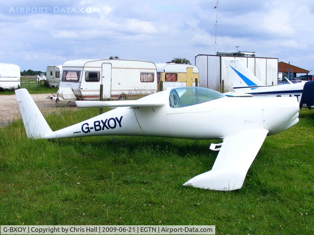 G-BXOY, 2000 QAC Quickie Q235 C/N PFA 094A-12183, at Enstone Airfield