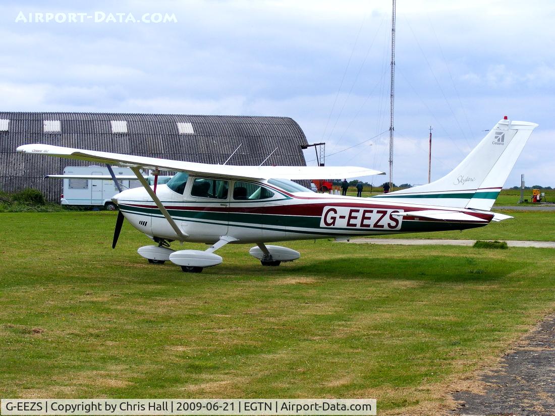 G-EEZS, 1972 Cessna 182P Skylane C/N 182-61338, at Enstone Airfield, Previous ID: D-EEZS