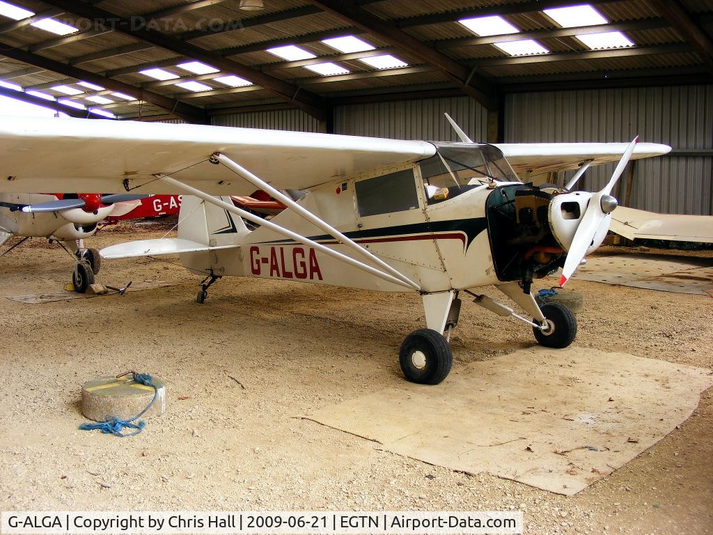 G-ALGA, 1949 Piper PA-15 Vagabond C/N 15-349, at Enstone Airfield, Previous ID: N4575H