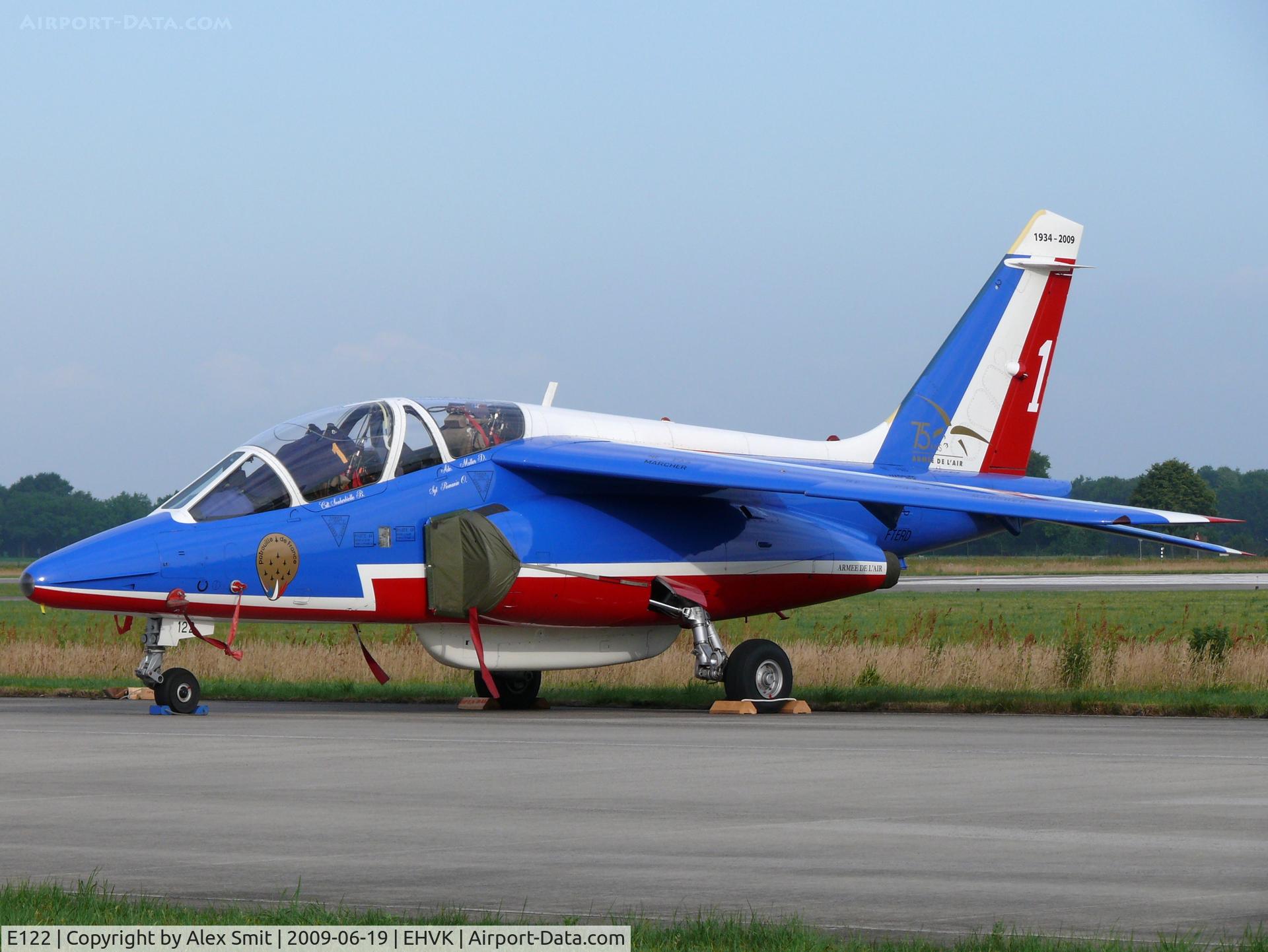E122, Dassault-Dornier Alpha Jet E C/N E122, Dassault/Dornier Alpha Jet E F-TERD/1/122 French Air Force, Patrouille de France