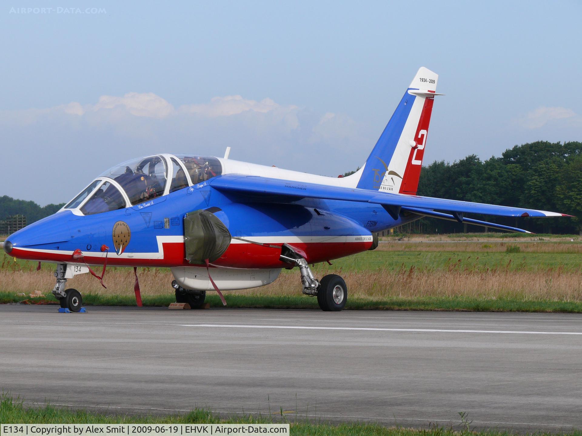 E134, Dassault-Dornier Alpha Jet E C/N E134, Dassault/Dornier Alpha Jet E F-TERM/2/134 French Air Force, Patrouille de France