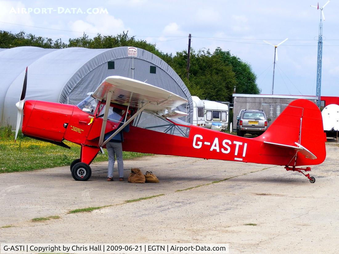 G-ASTI, 1945 Auster 6A Tugmaster C/N 3745, at Enstone Airfield