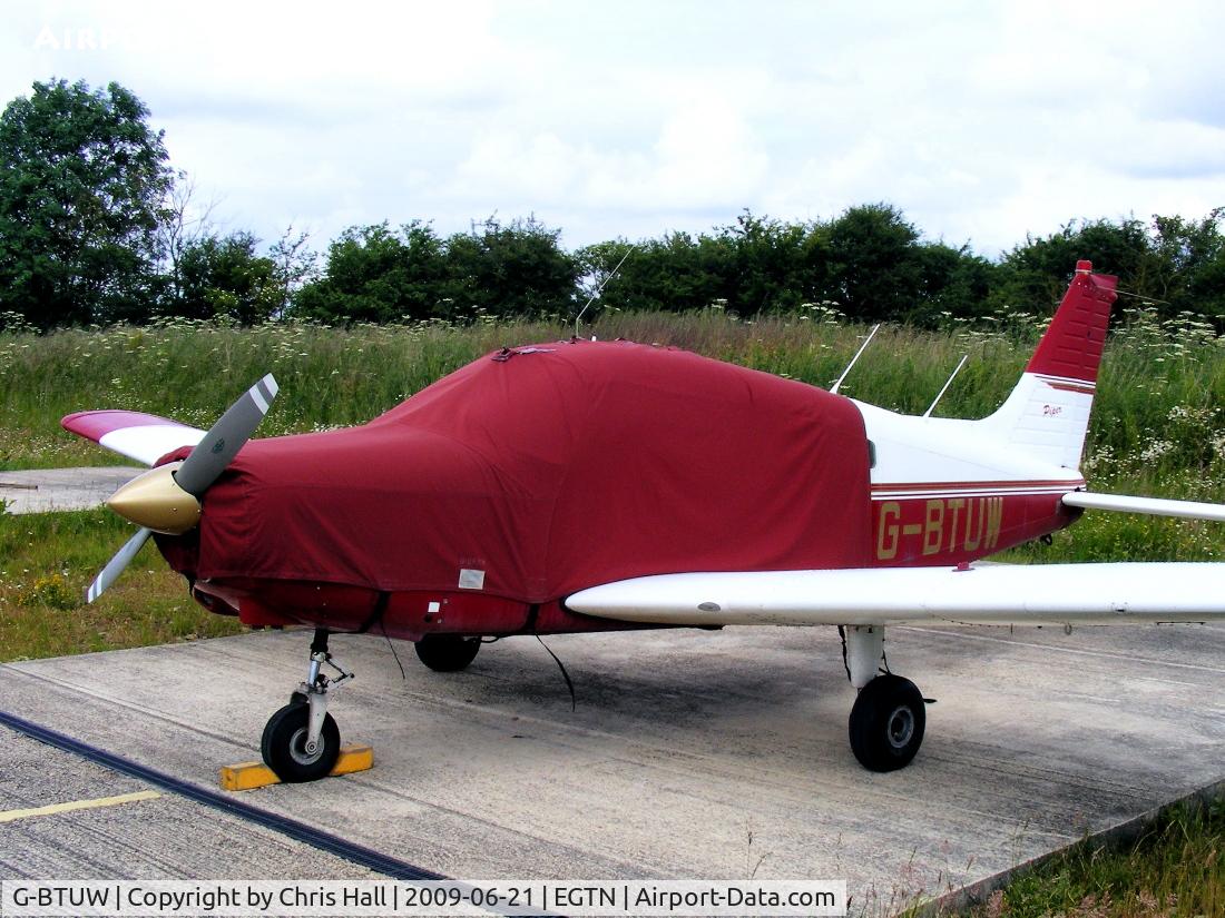 G-BTUW, 1974 Piper PA-28-151 Cherokee Warrior C/N 28-7415066, at Enstone Airfield, Previous ID: N54458