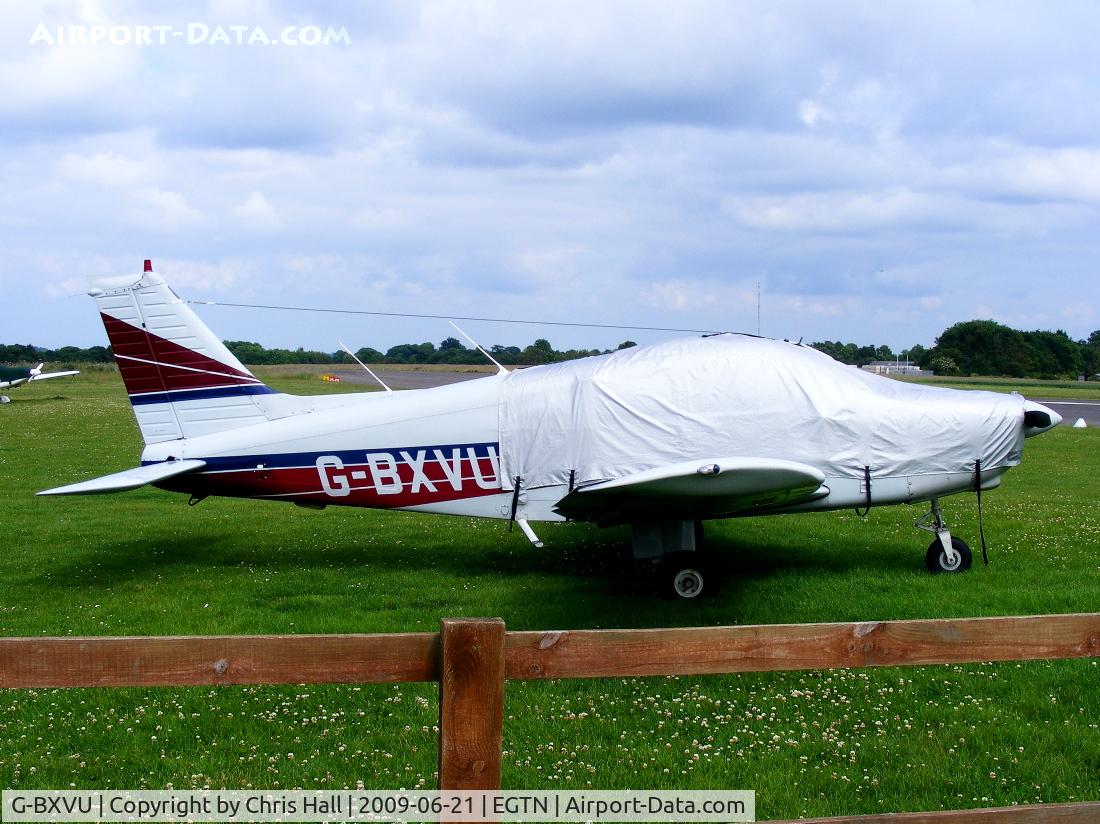 G-BXVU, 1977 Piper PA-28-161 Cherokee Warrior II C/N 28-7816063, at Enstone Airfield, Previous ID: N47372