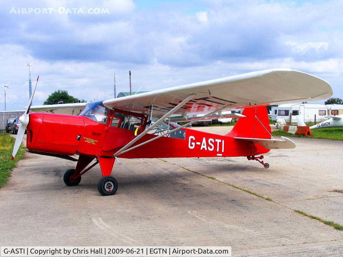 G-ASTI, 1945 Auster 6A Tugmaster C/N 3745, at Enstone Airfield