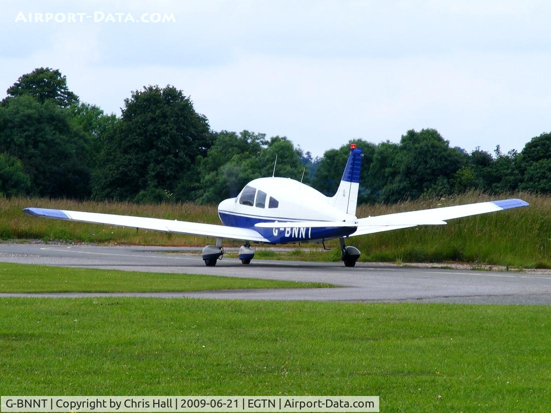 G-BNNT, 1976 Piper PA-28-151 Cherokee Warrior C/N 28-7615056, at Enstone Airfield, Previous ID: N7624C