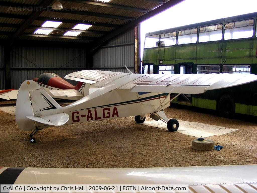 G-ALGA, 1949 Piper PA-15 Vagabond C/N 15-349, at Enstone Airfield, Previous ID: N4575H