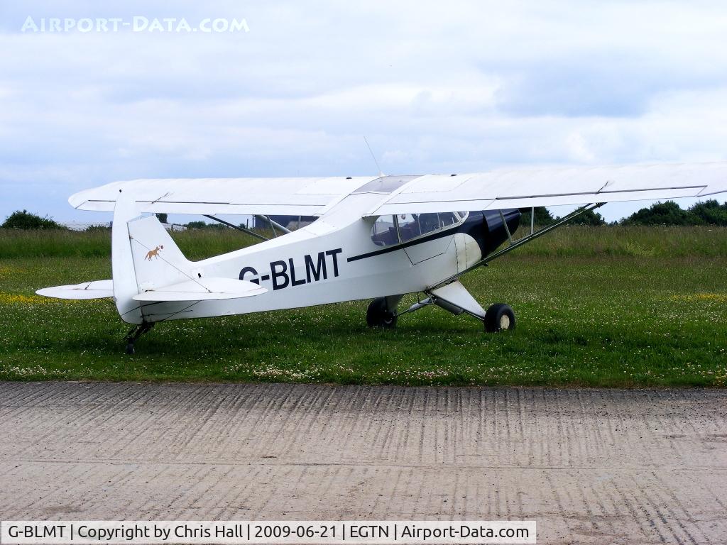G-BLMT, 1953 Piper PA-18-135 Super Cub Super Cub C/N 18-2706, at Enstone Airfield, Previous ID: N8558C