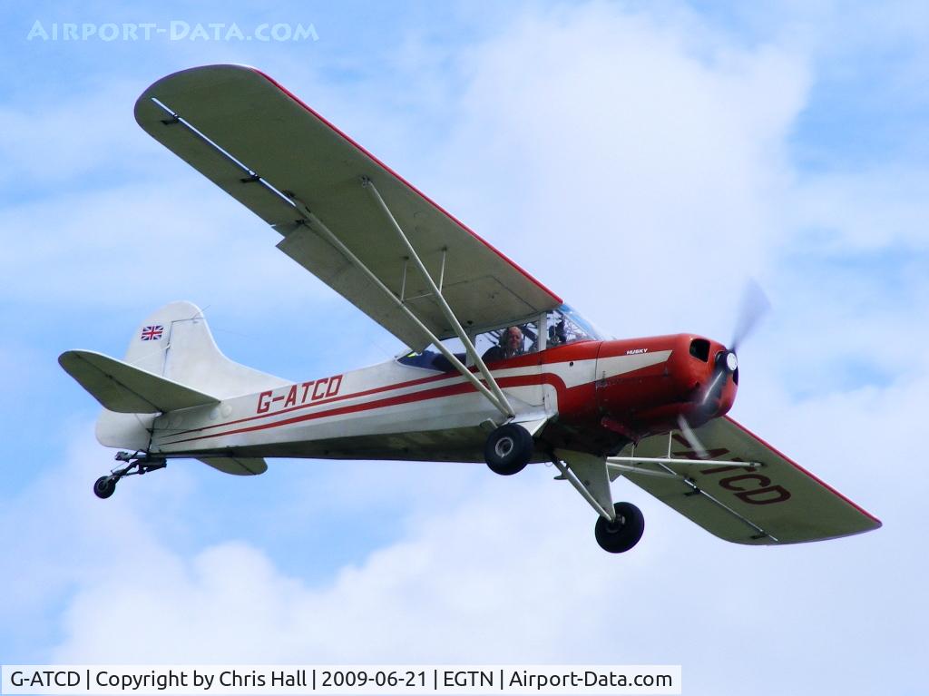 G-ATCD, 1965 Beagle D-5/180 Husky C/N 3683, at Enstone Airfield