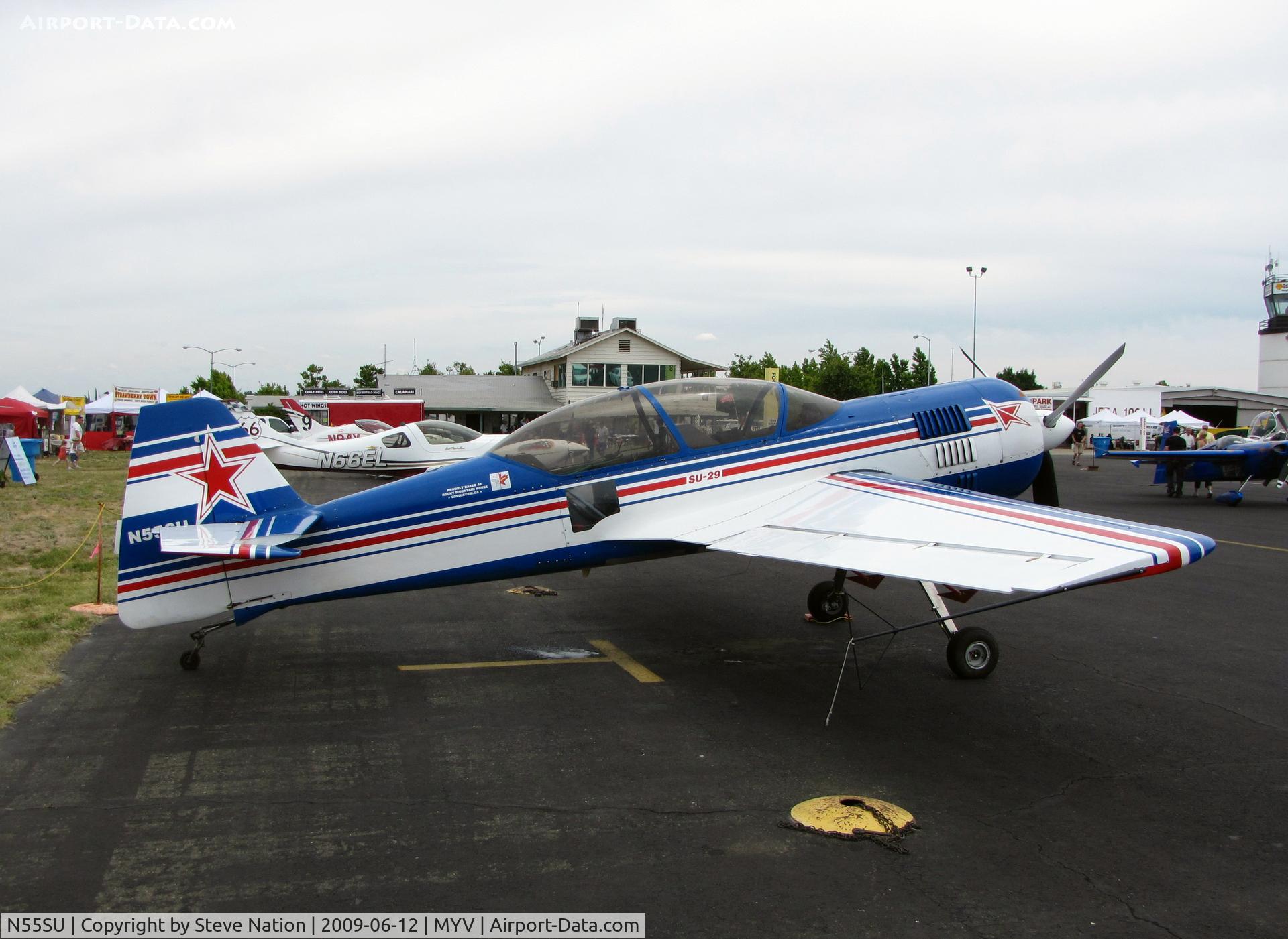 N55SU, Sukhoi Su-29 C/N 73-05, Sukhoi SU-29, c/n: 73-05 @ Golden West EAA Fly-in