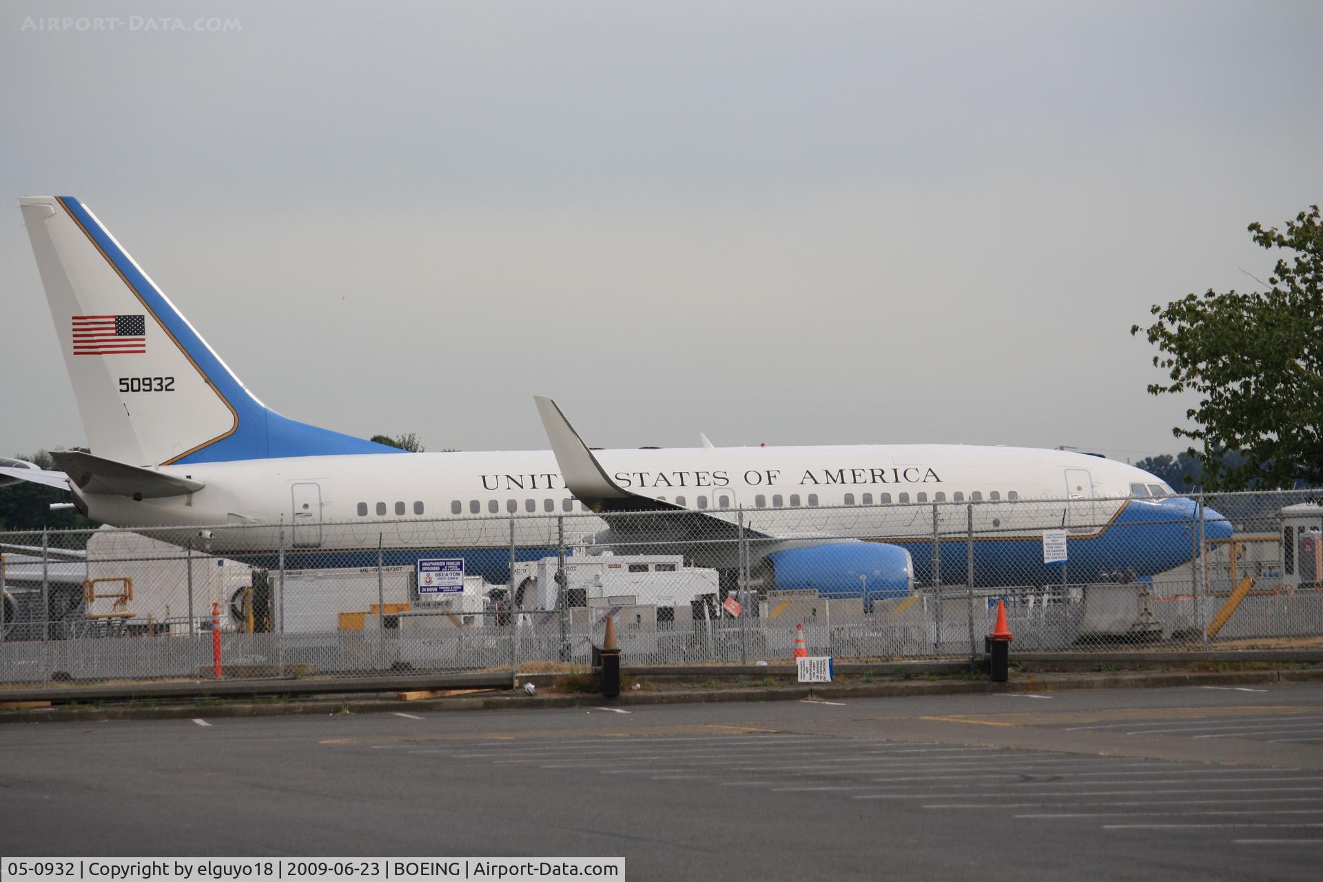 05-0932, 2006 Boeing C-40C Clipper (737-7BC BBJ) C/N 34808, SECRETARY OF STATE