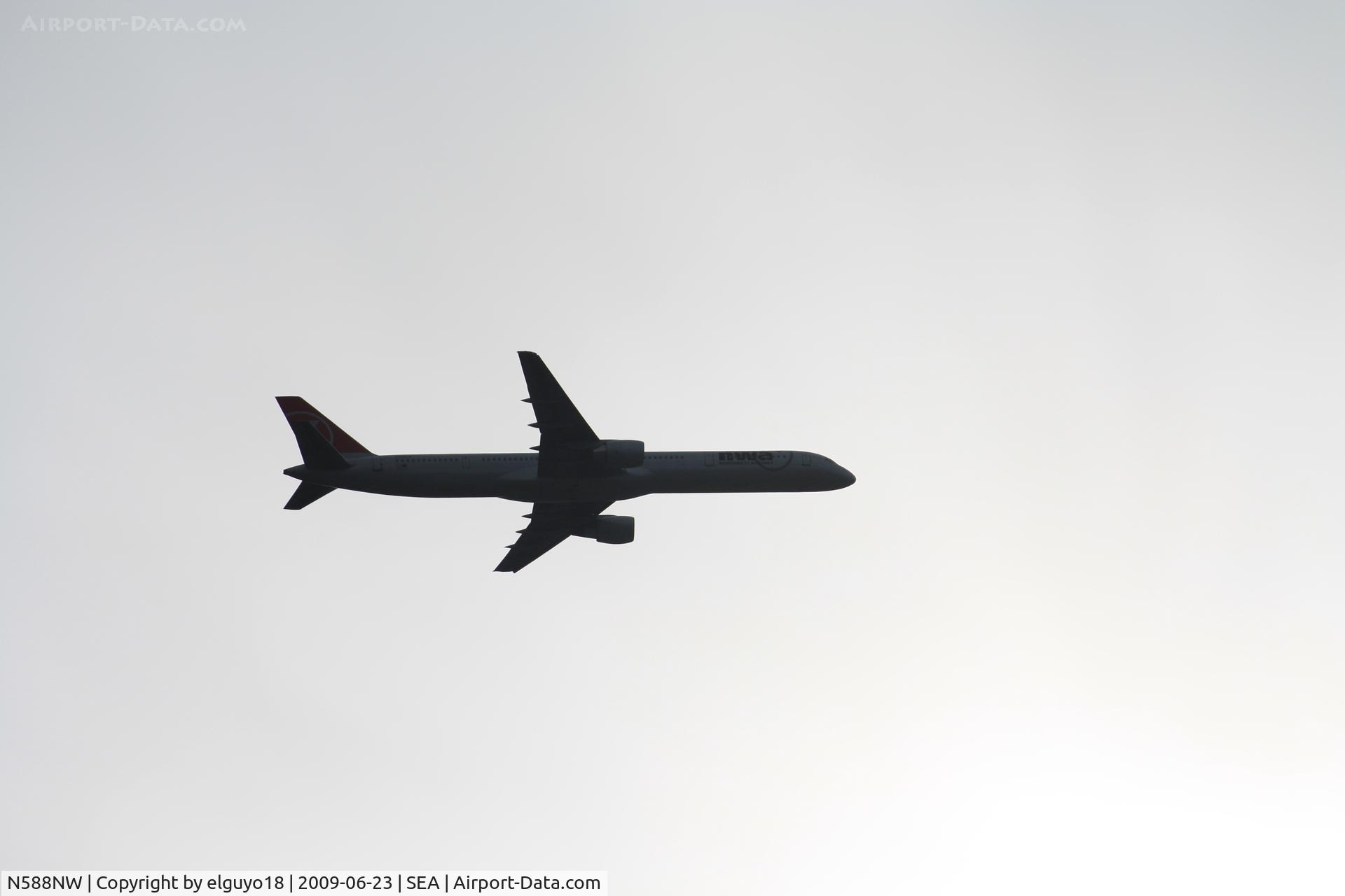 N588NW, 2003 Boeing 757-351 C/N 32988, SEATAC-HAWAII