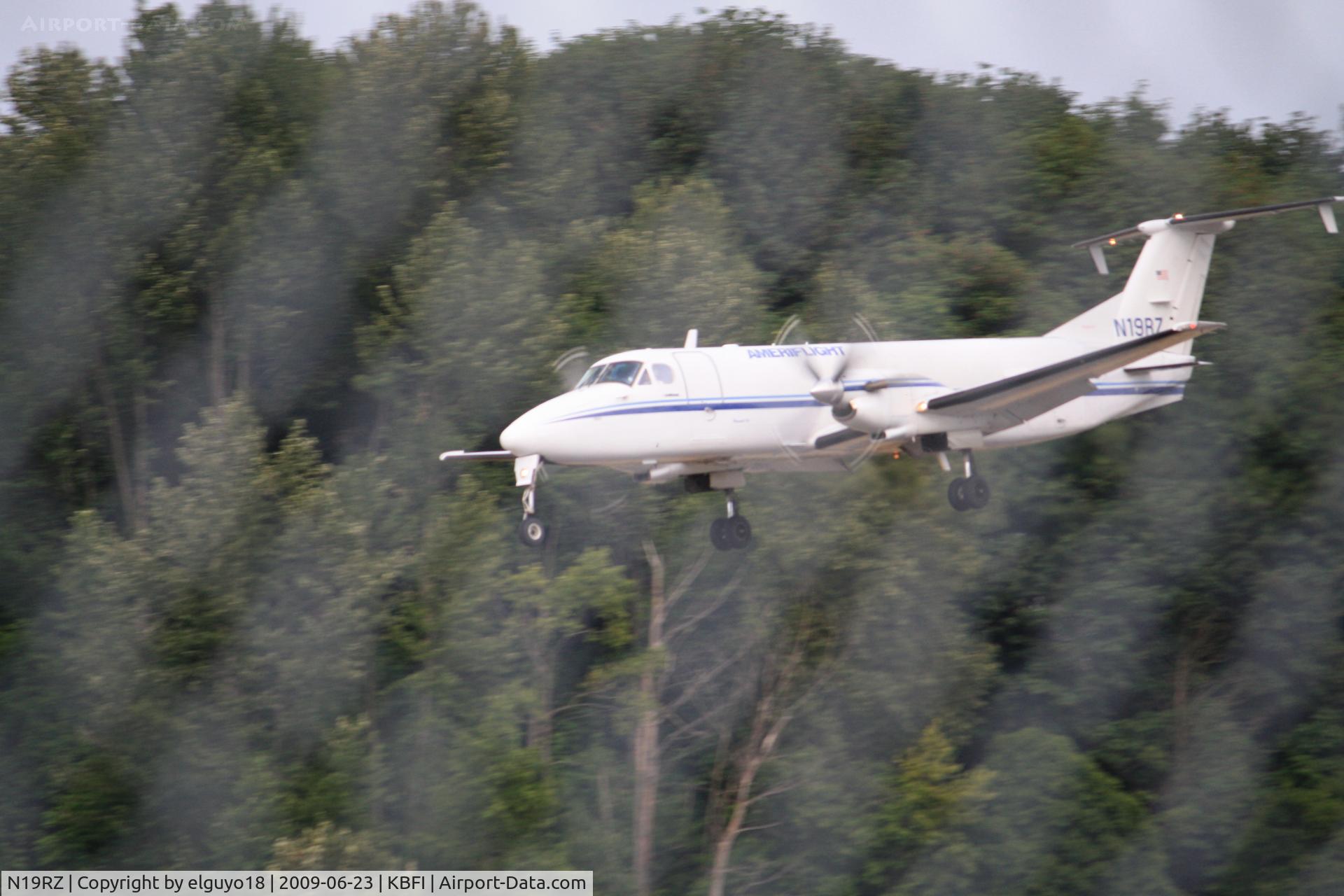 N19RZ, 1989 Beech 1900C C/N UC-75, AMERIFLIGHT
