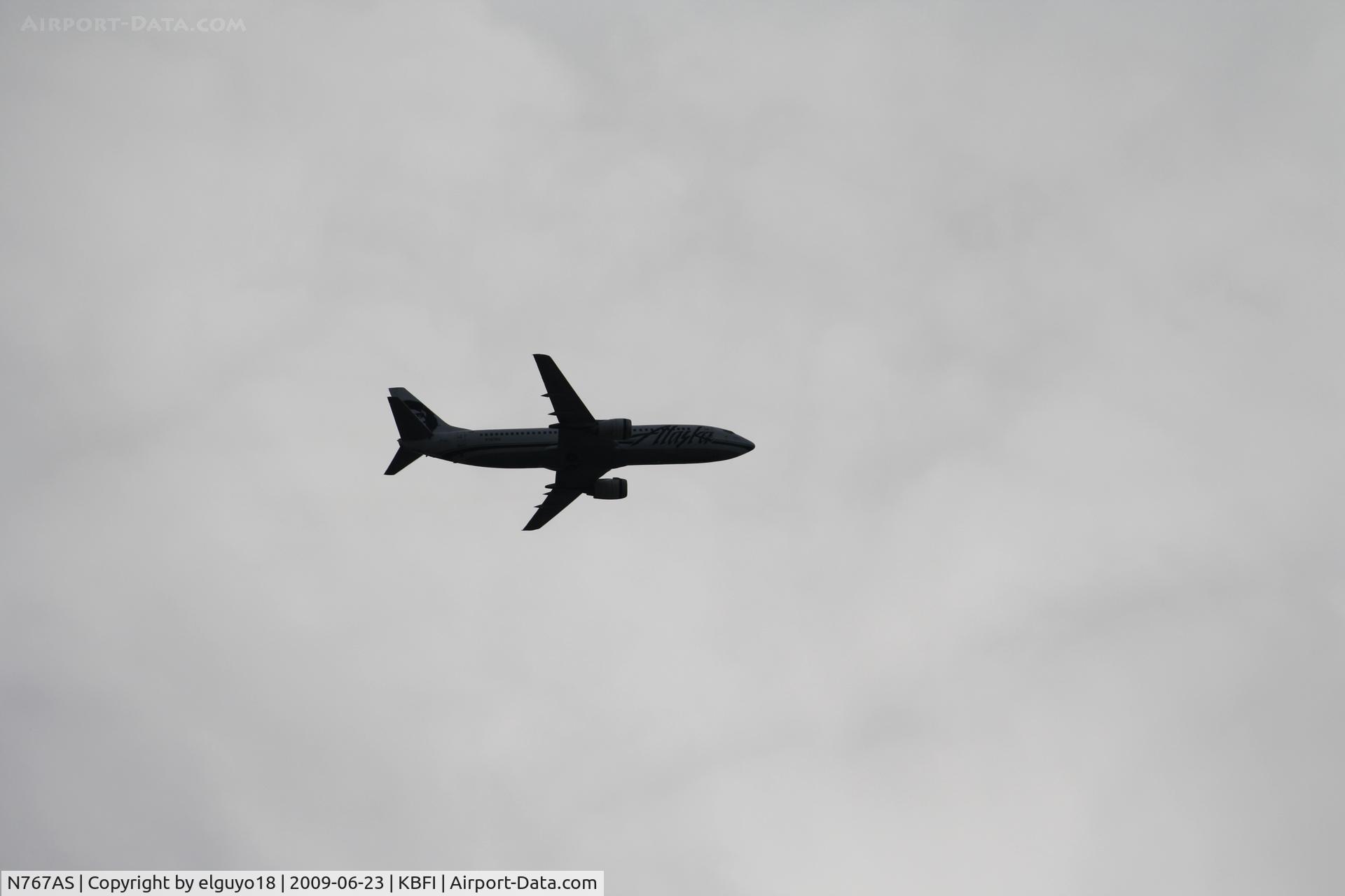 N767AS, 1992 Boeing 737-490 C/N 27081, SEATAC-ANCHORAGE
