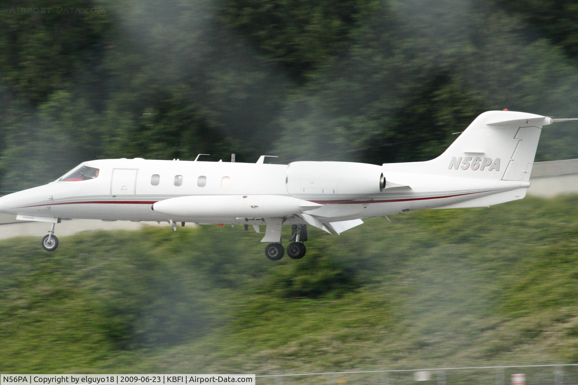 N56PA, 1976 Gates Learjet 36A C/N 023, FOLLOWING THE TEST FLIGHT