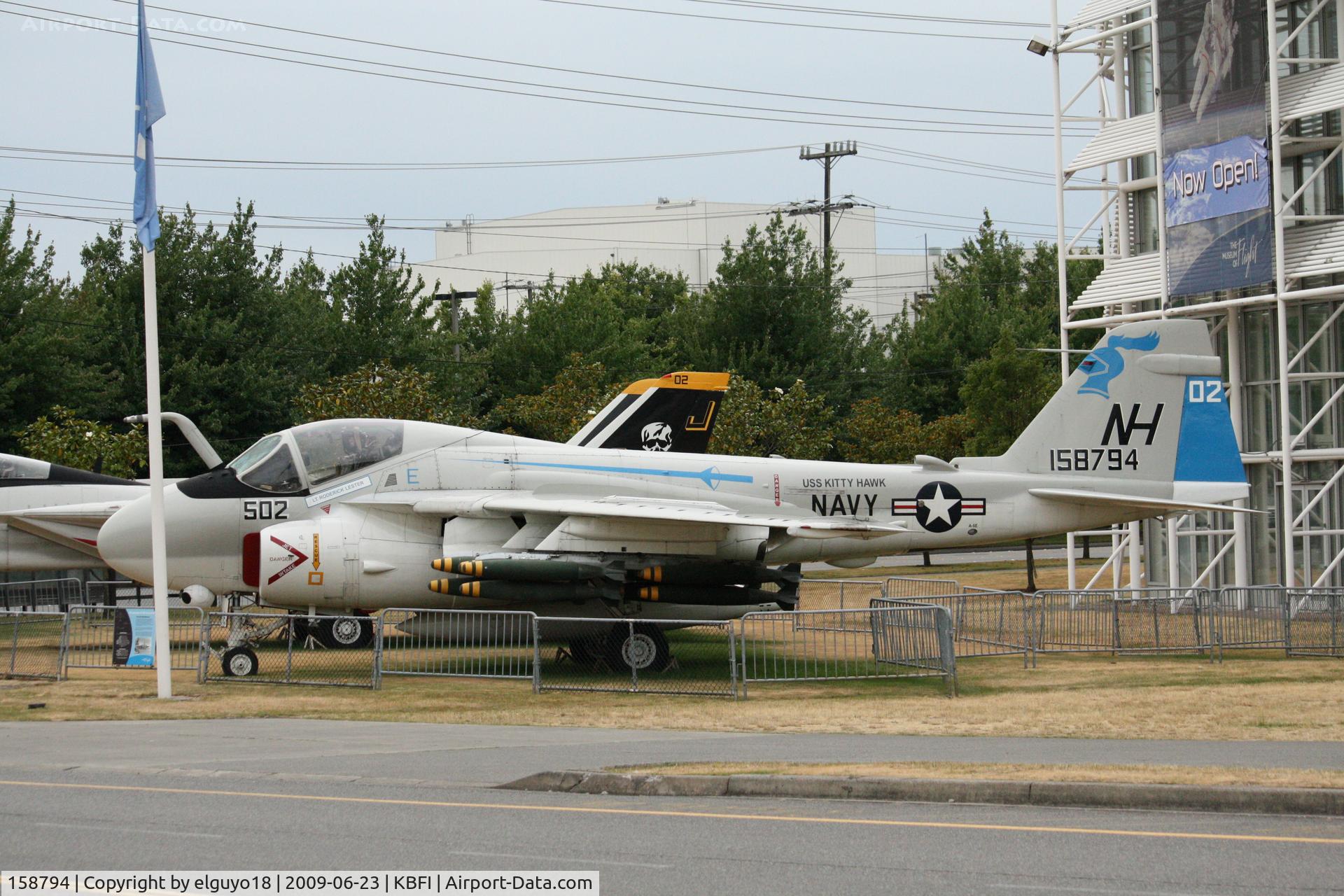 158794, Grumman A-6E Intruder C/N I-530, MUSEUM OF FLIGHT KBFI