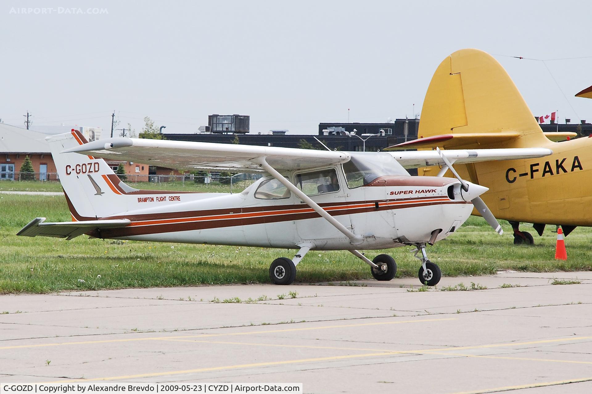 C-GOZD, 1983 Cessna 172P C/N 17276021, Cessna 172P of Brampton Flying Club at Whheels and Wings Festival 2009