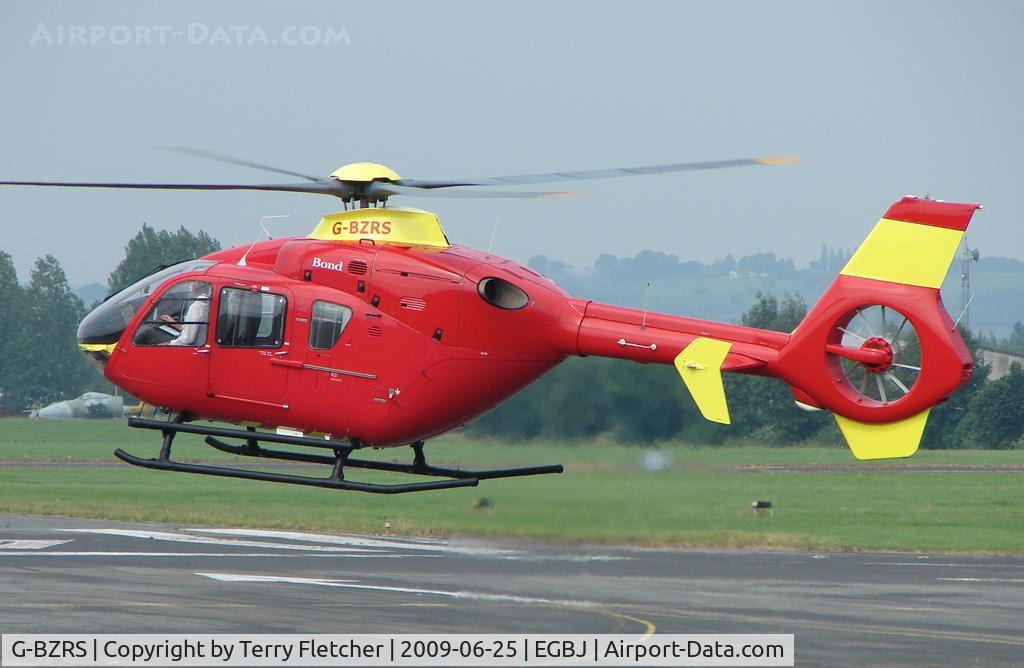 G-BZRS, 2000 Eurocopter EC-135T-2 C/N 0166, Eurocopter EC135T2 training at Staverton
