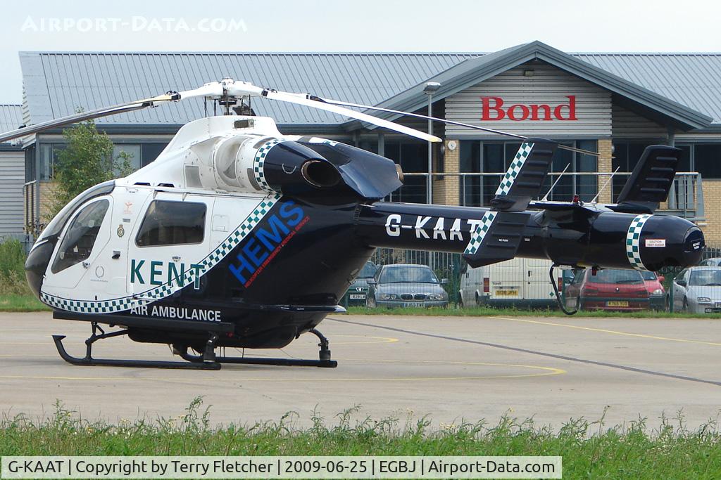 G-KAAT, 1998 McDonnell Douglas MD-902 Explorer C/N 900-00056, Kent Air Ambulance at Staverton
