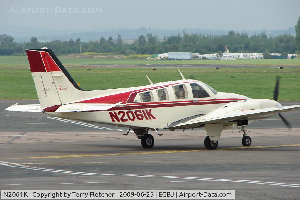 N2061K, 1978 Beech 58P Baron C/N TJ-161, Beech 58P at Staverton