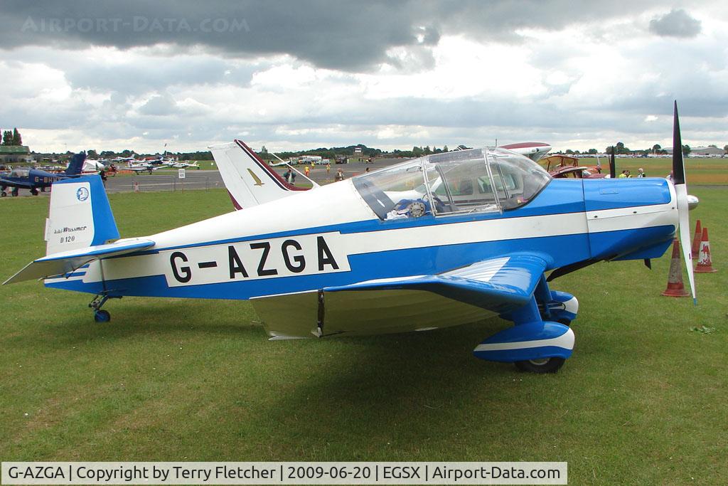 G-AZGA, 1959 Jodel D-120A Paris-Nice C/N 144, Jodel D120 at North Weald on 2009 Air Britain Fly-in Day 1