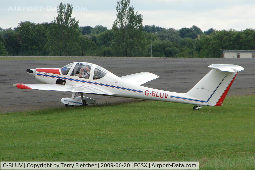 G-BLUV, 1985 Grob G-109B C/N 6336, Grob G109B at North Weald on 2009 Air Britain Fly-in Day 1