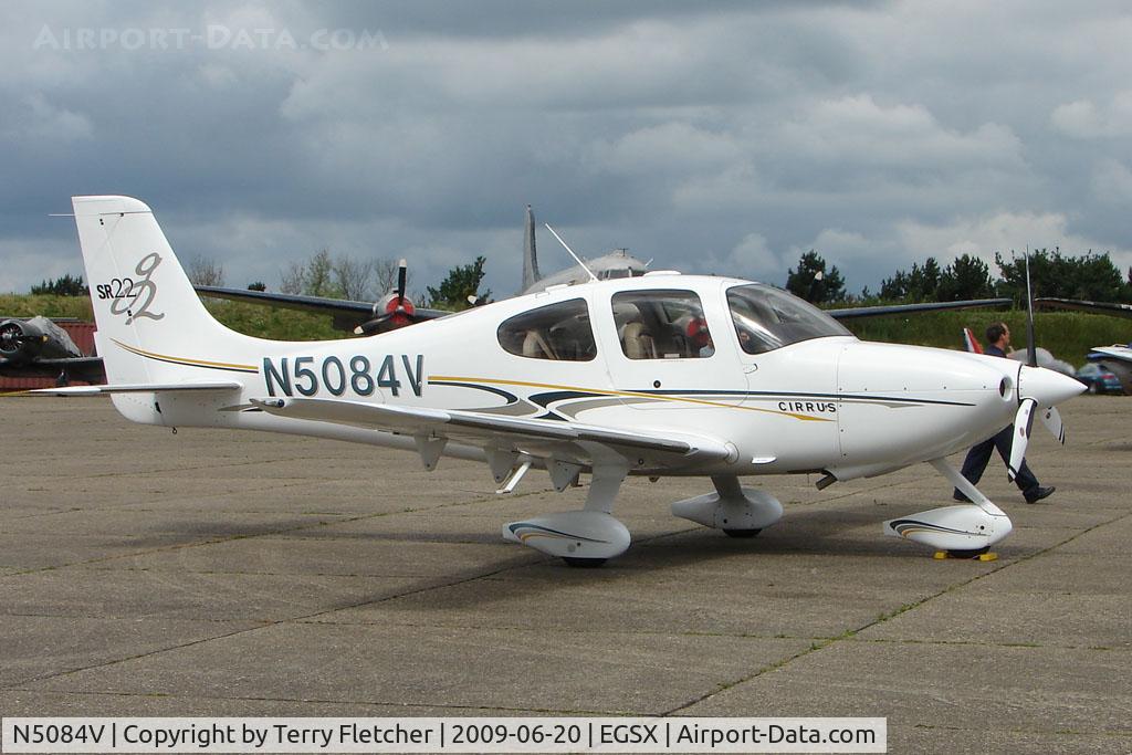 N5084V, 2004 Cirrus SR22 G2 C/N 0831, Cirrus SR22 at North Weald on 2009 Air Britain Fly-in Day 1
