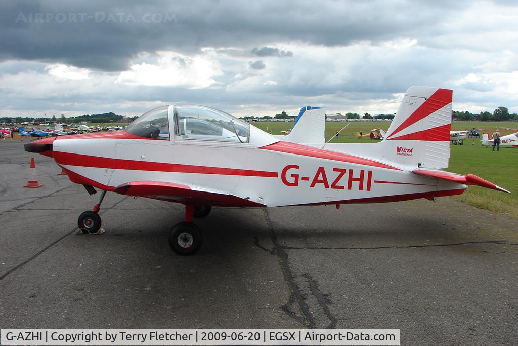 G-AZHI, 1971 AESL Glos-Airtourer Super 150/T5 C/N A540, Airtourer at North Weald on 2009 Air Britain Fly-in Day 1