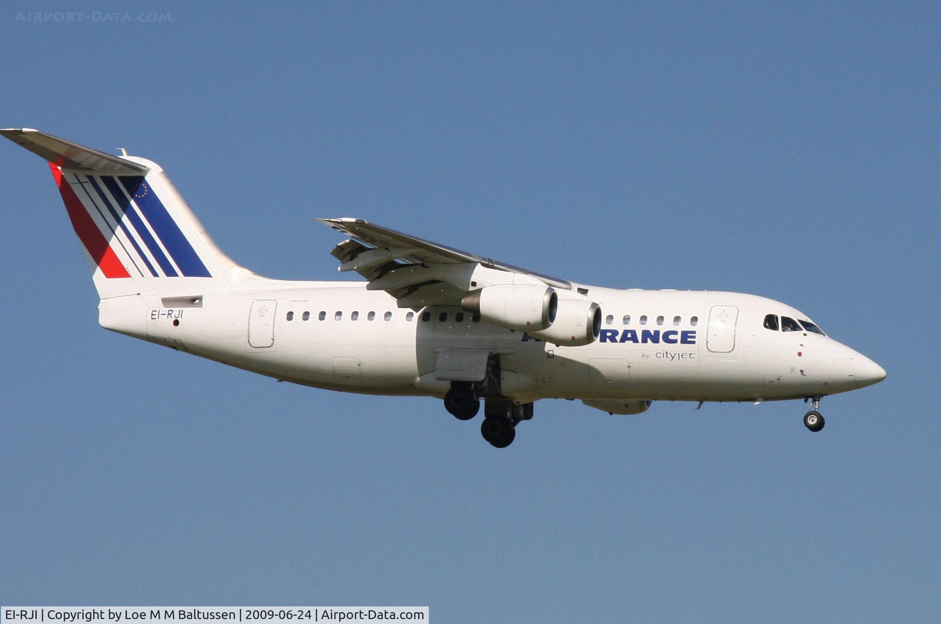 EI-RJI, 1999 British Aerospace Avro 146-RJ85A C/N E2346, EHSC Schiphol RWY 36R