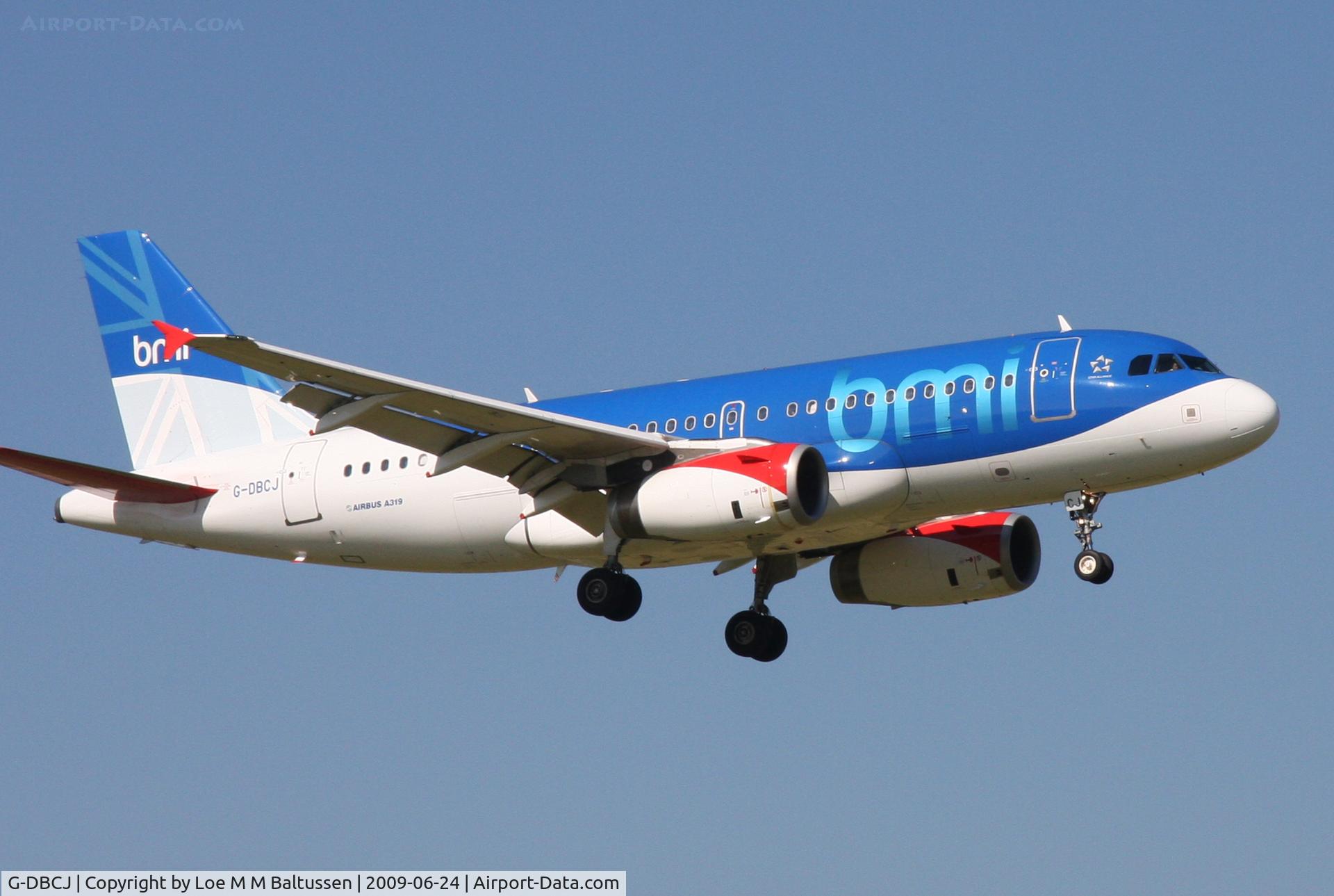 G-DBCJ, 2006 Airbus A319-131 C/N 2981, EHSC Schiphol RWY 36R